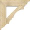 Ekena Millwork Balboa Traditional Rough Sawn Bracket w/ Offset Brace, Douglas Fir, 8"W x 30"D x 30"H BKT0806X30X30BOA01RDF - alternate 4